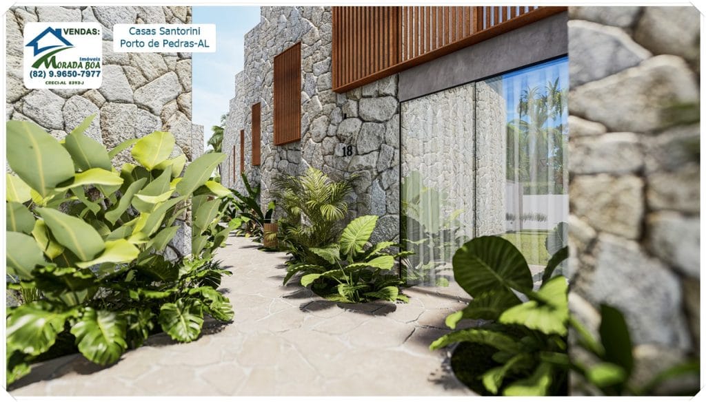 Casas Santorini - Porto de Padras-AL
