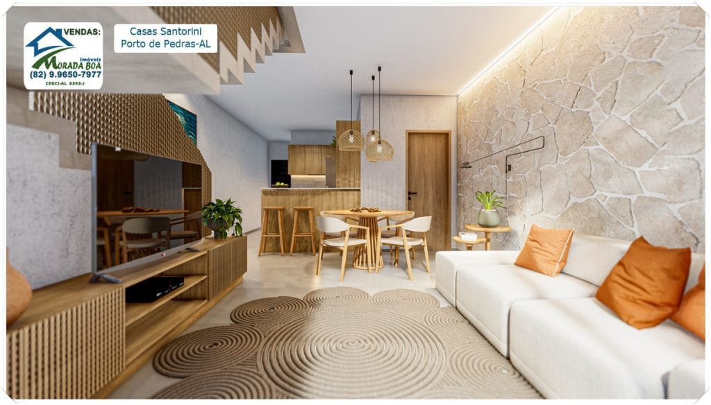 Casas Santorini - Porto de Padras-AL