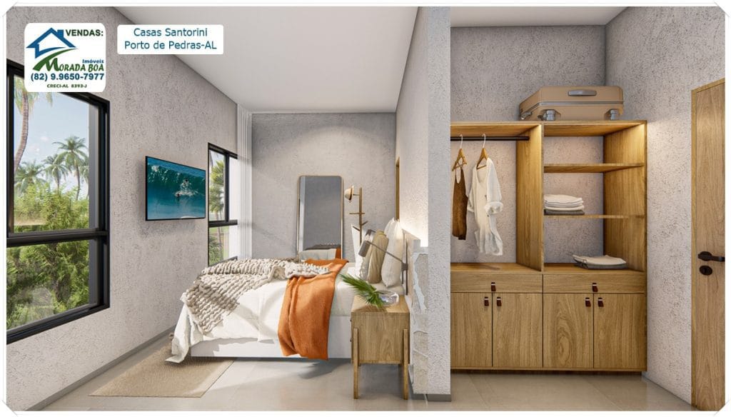 Casas Santorini - Porto de Padras-AL