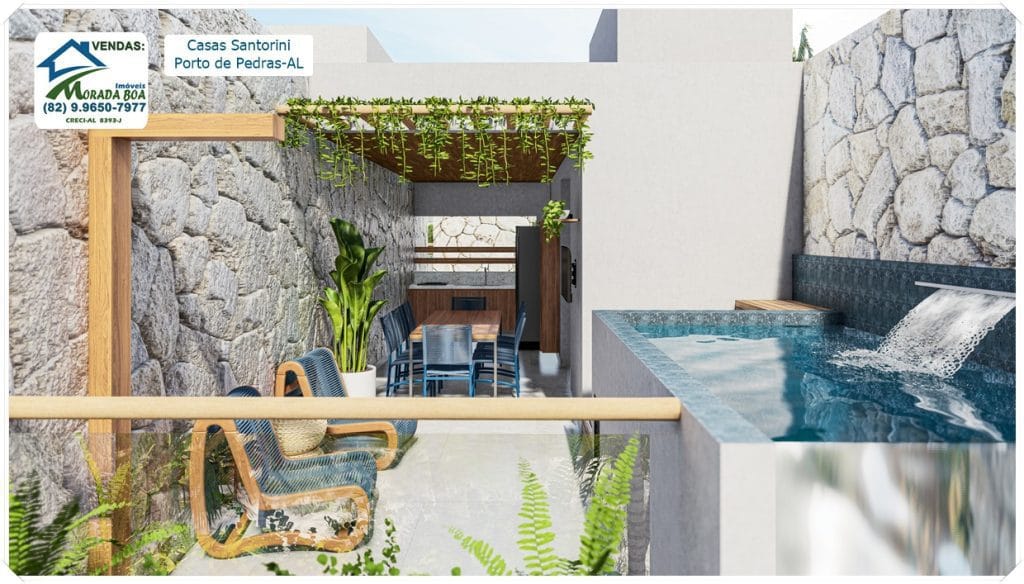 Casas Santorini - Porto de Padras-AL