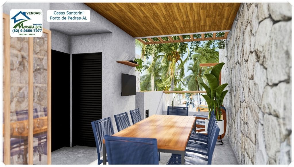 Casas Santorini - Porto de Padras-AL