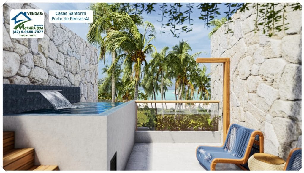 Casas Santorini - Porto de Padras-AL