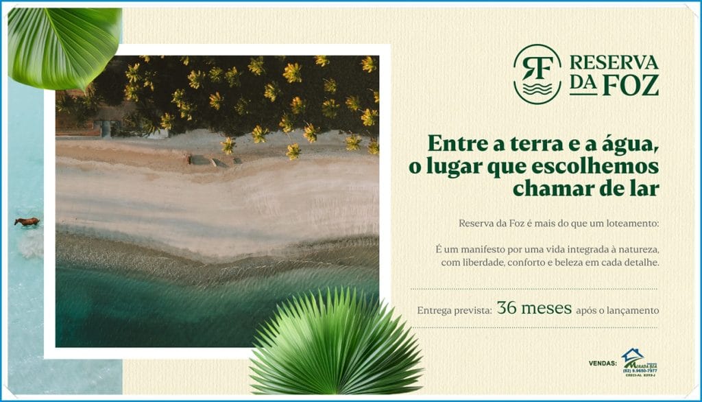 Reserva da Foz – Tatuamunha, Porto de Pedras–AL