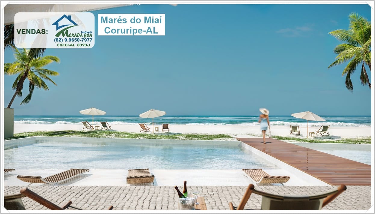 Marés do Miaí beira-mar em Coruripe Alagoas